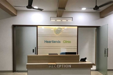 Heartlands  Clinic Reception